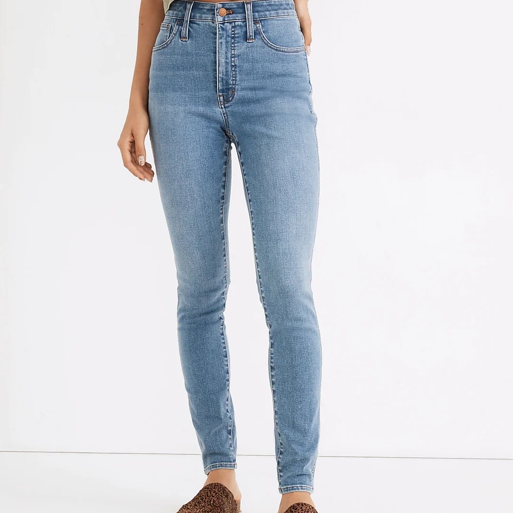 Madewell Curvy Roadtripper Skinny Jeans 27 High Rise